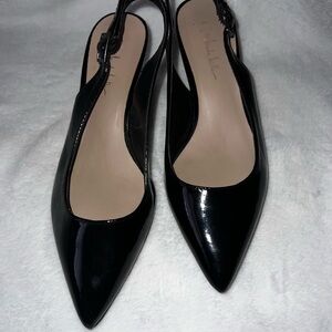 black heels nicole miller style kelsey